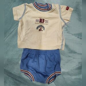 Radio Flyer 2pc. sleepwear outfit infant size 3-6 months